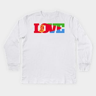 Eritrea Kids Long Sleeve T-Shirt